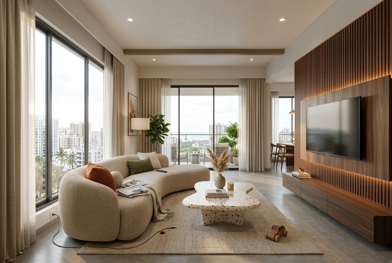 Palm Beach Residence — finished reality photo