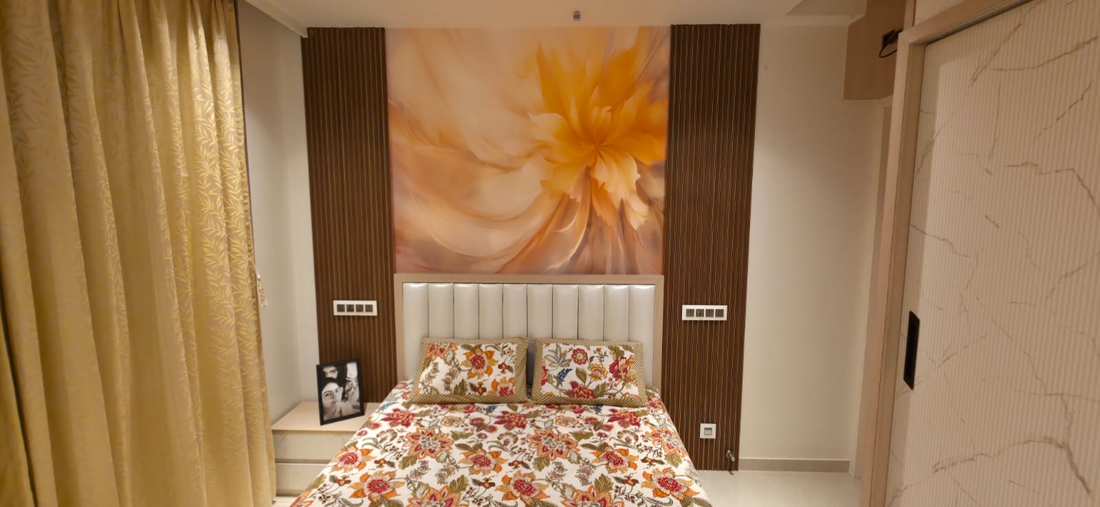 Radha Krishna Kunj, Hiranandani Thane — Second bedroom finished site photo