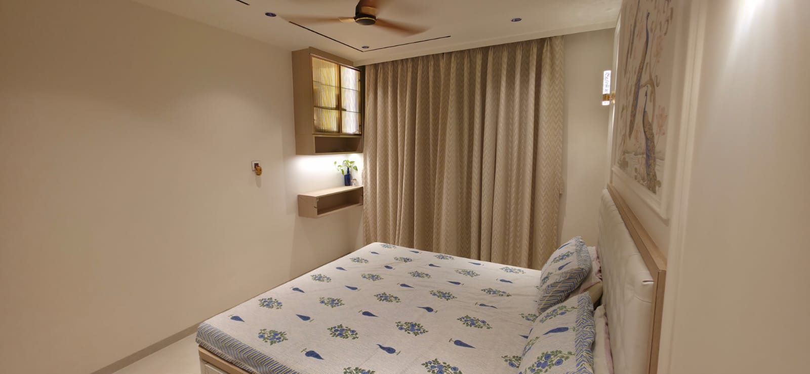 Radha Krishna Kunj, Hiranandani Thane — Guest bedroom finished site photo